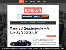 Tablet Screenshot of design-cars.com